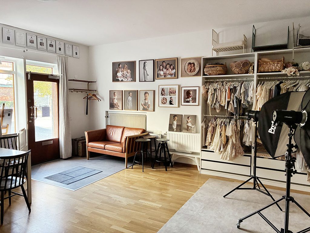 Fotostudio i Malmö.